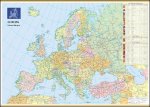 Planisfero 113-Unione Europea carta murale cm 140x100